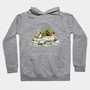 Frog and Toad Fishing Hoodie